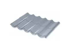 Металлочерепица Монтеррей "Серый металлик" RAL 9006 - цена в Саратове в доставкой