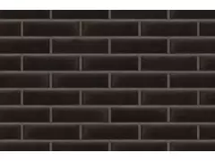 King Klinker Клинкерная фасадная плитка Onyx black 250*65*10 мм